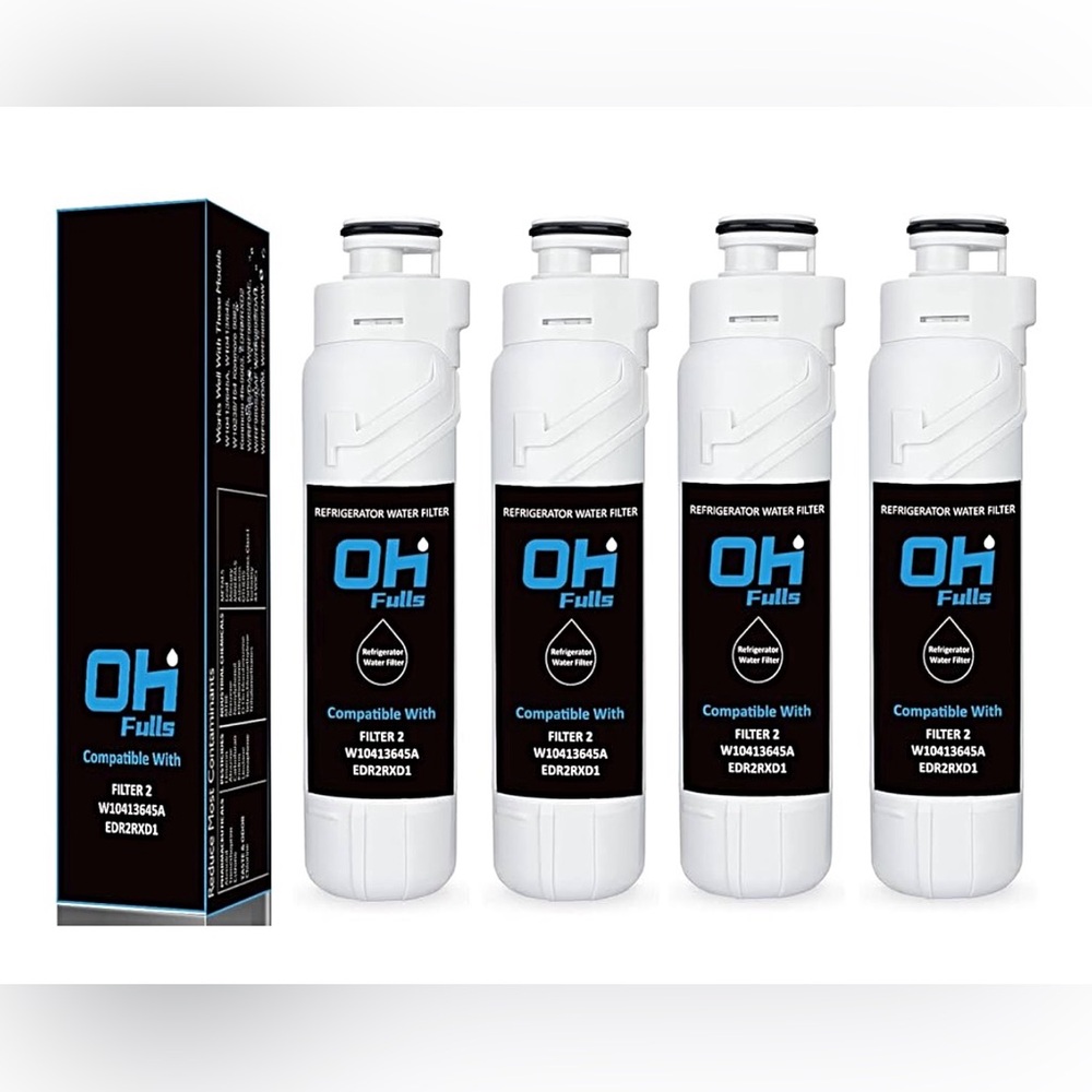 🆕 OH W10413645A Refrigerator Water Filter (4-Pack)